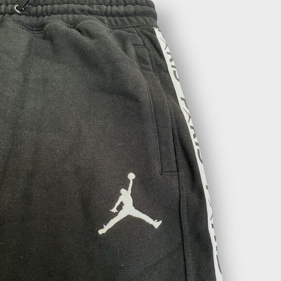 Nike Jordan Paris Saint-Germain Black White Jogger Sweatpants Boys size XL New - Picture 5 of 12